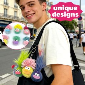 Valentines Day Gifts For Kids Classroom 24 Pack Valentines Mini Animal Toys Keychains Bulk For Boys Girls Classroom Exchange Party Favor School T (Option: 24Pack)